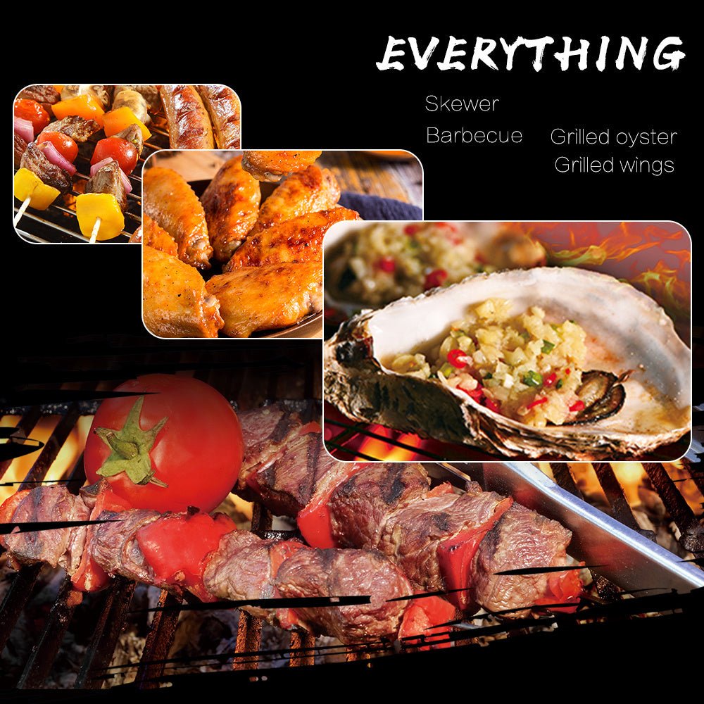 Portable Foldable Stainless Steel Outdoor Camping BBQ Grill - Weriion