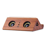 Portable Intelligent Induction Smooth Wooden Home Outdoor Speaker - Weriion