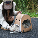 Portable Large Capacity Spacious Pet Dog Cat Capsule Backpack - Weriion