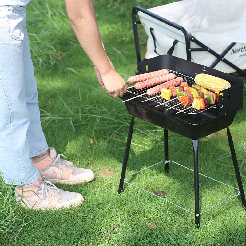 Portable Outdoor Simple Barbecue Oven Grill For Camping And Outdoor Use - Weriion