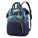 Printed Mommy Backpack Diaper Bag - Weriion