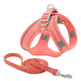 Reflective Breathable Cat Dog Pet Chest Harness & Leash - Weriion