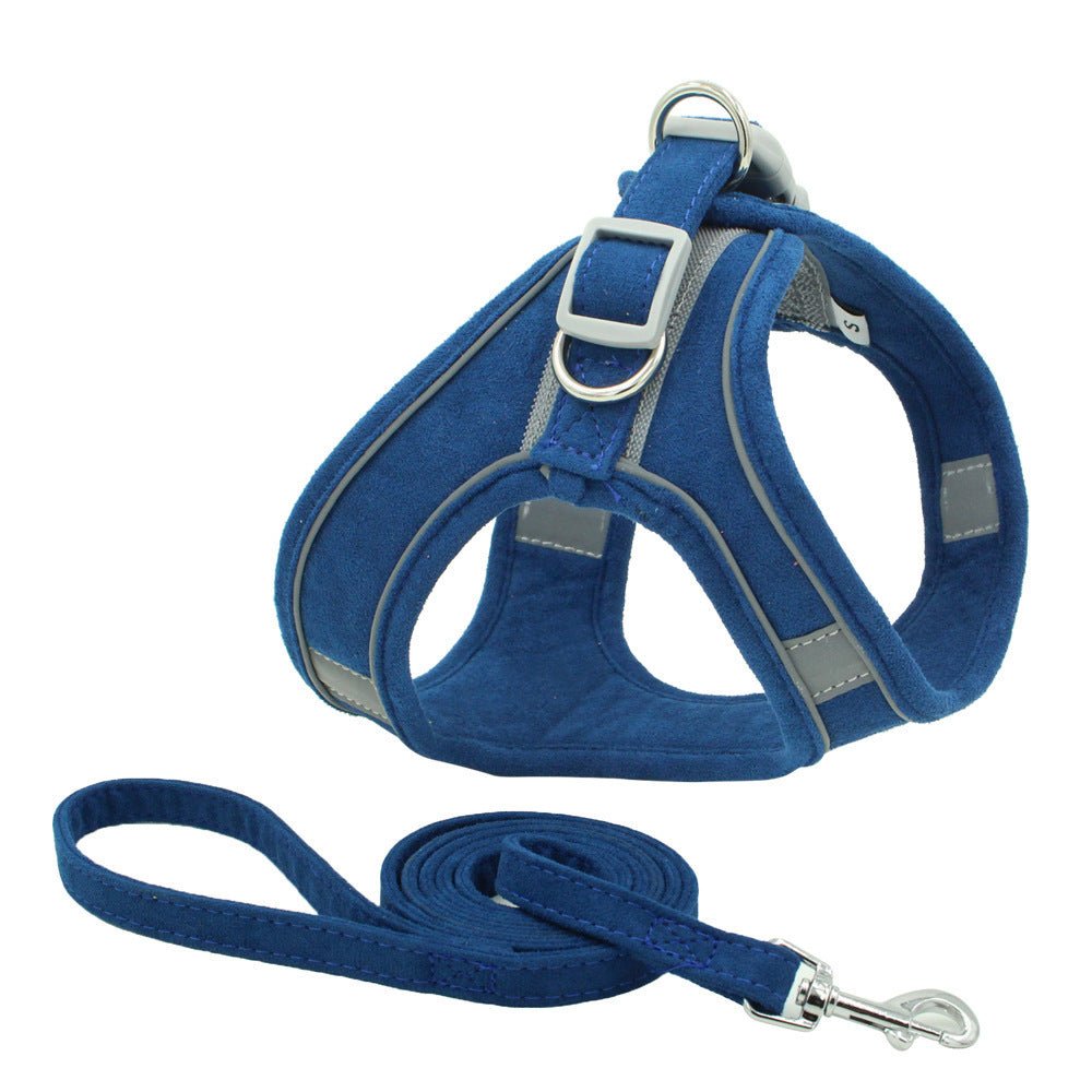 Reflective Breathable Cat Dog Pet Chest Harness & Leash - Weriion