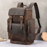 Retro Men's Backpacks For Large - Capacity Travel - Weriion