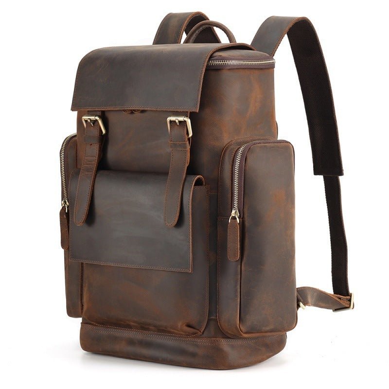 Retro Men's Backpacks For Large - Capacity Travel - Weriion