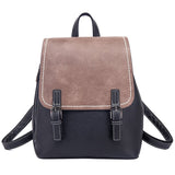 Retro Unisex Contrast Backpack - Weriion