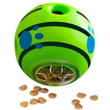 Rolling Sounding Leaking Dog Food Dispensing Balls Toys - Weriion