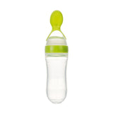 Safe Newborn Baby Toddler Spoon Feeding Milk Bottle - Weriion