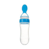 Safe Newborn Baby Toddler Spoon Feeding Milk Bottle - Weriion