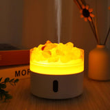 Salt Stone Lamp Essential Oil Aroma Diffuser Air Humidifier - Weriion