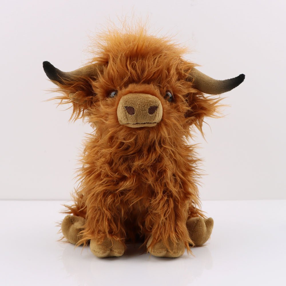 Scottish Highland Cow Plush Toys - Weriion