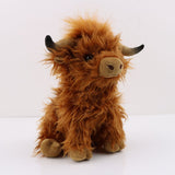 Scottish Highland Cow Plush Toys - Weriion