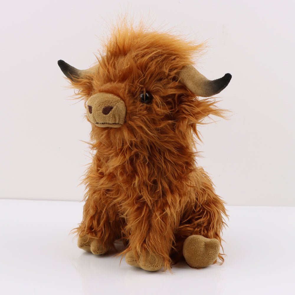 Scottish Highland Cow Plush Toys - Weriion