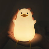 Seagull Silicone Night Light Soothing Animal Lamp For Kids Baby Adults - Weriion