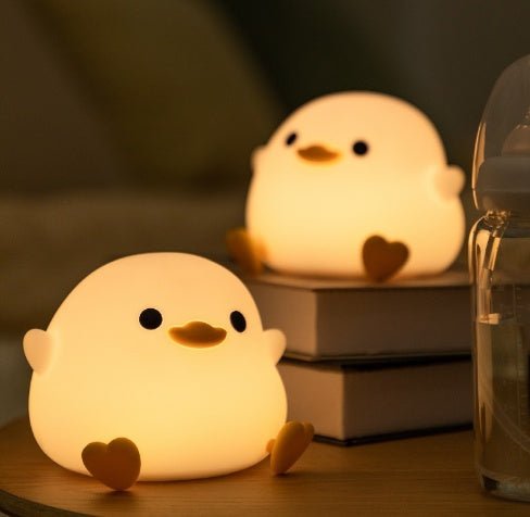 Seagull Silicone Night Light Soothing Animal Lamp For Kids Baby Adults - Weriion