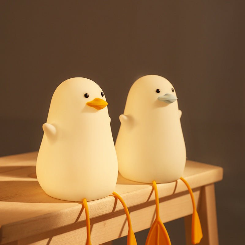 Seagull Silicone Night Light Soothing Animal Lamp For Kids Baby Adults - Weriion