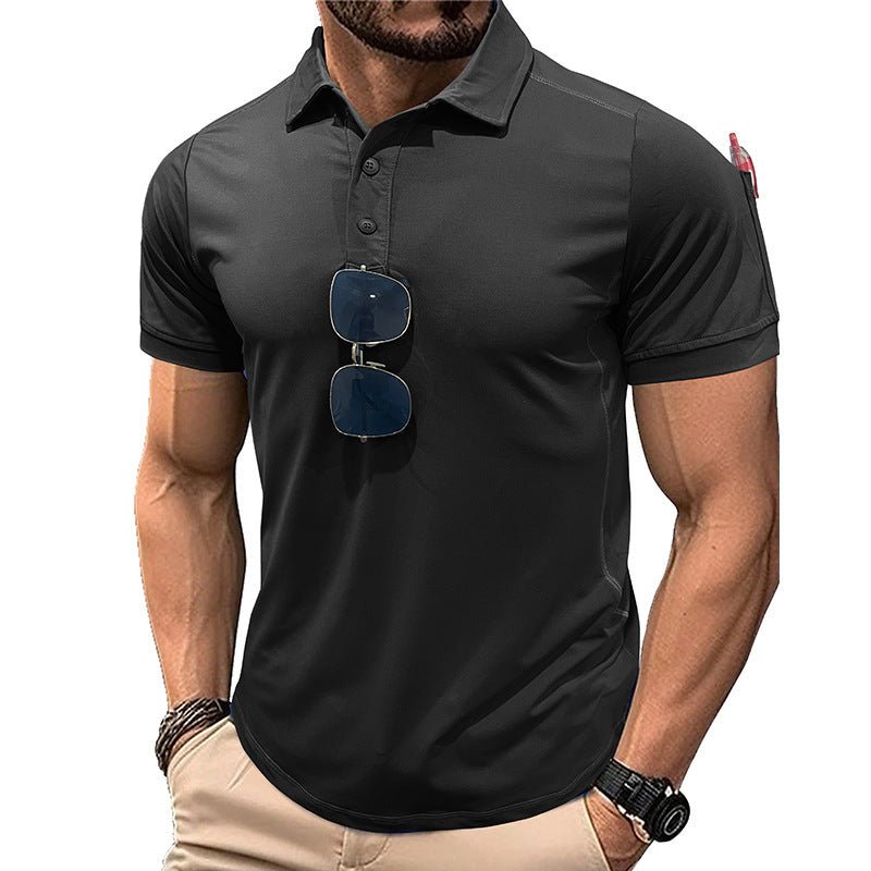 Short Sleeve Quick Drying Polo Shirt - Weriion