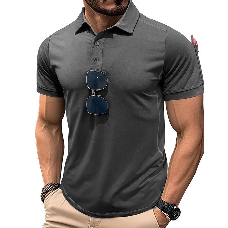 Short Sleeve Quick Drying Polo Shirt - Weriion