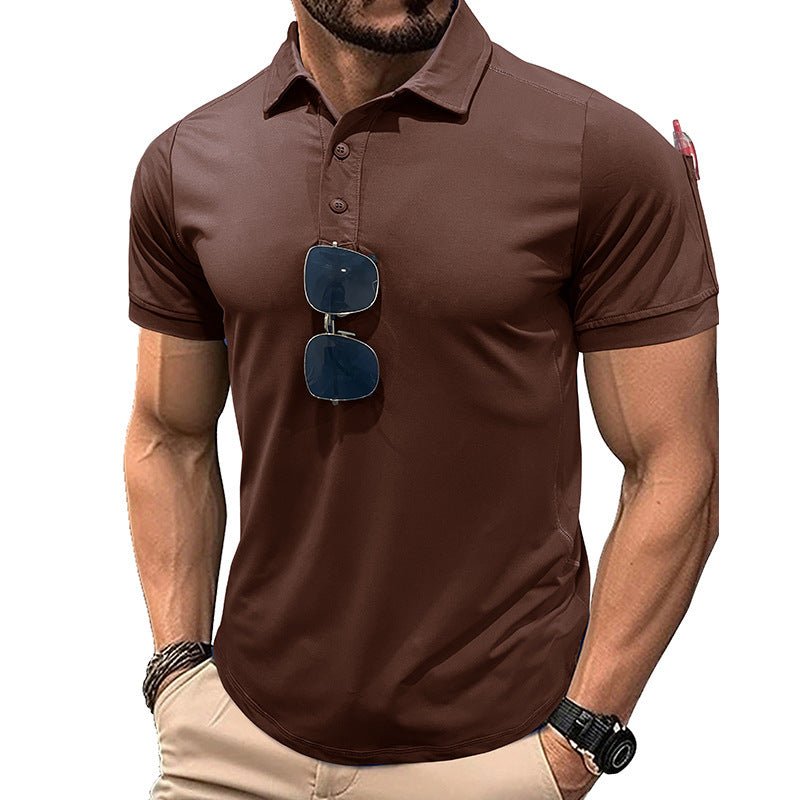 Short Sleeve Quick Drying Polo Shirt - Weriion