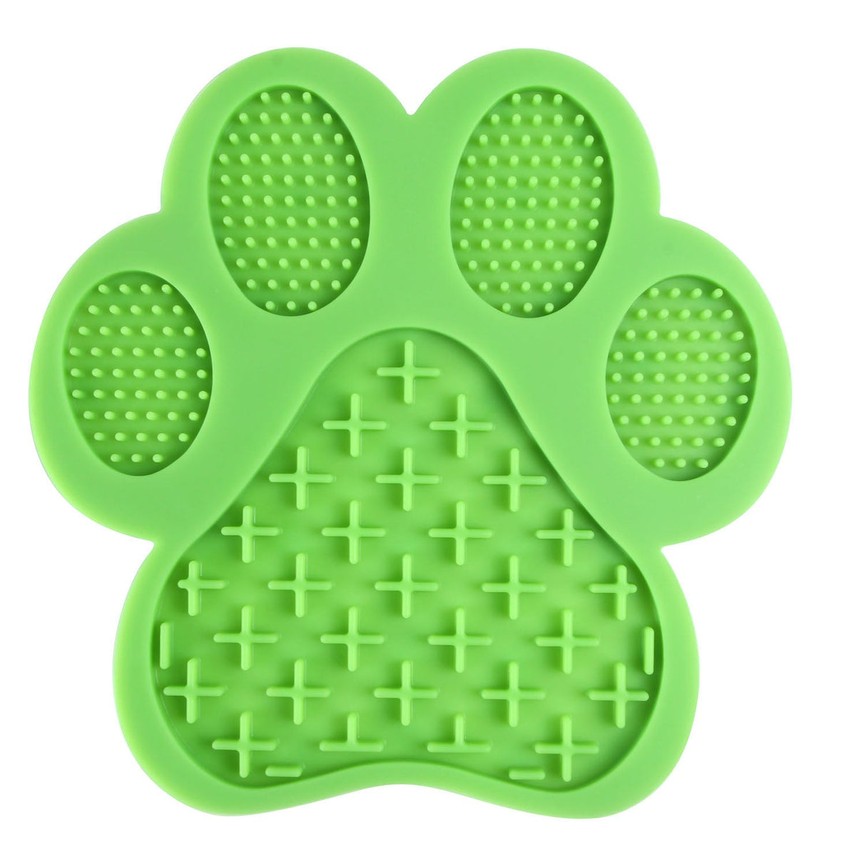 Silicone Dog Paw Shaped Pet Lick Pad Dog Food Bowl - Weriion