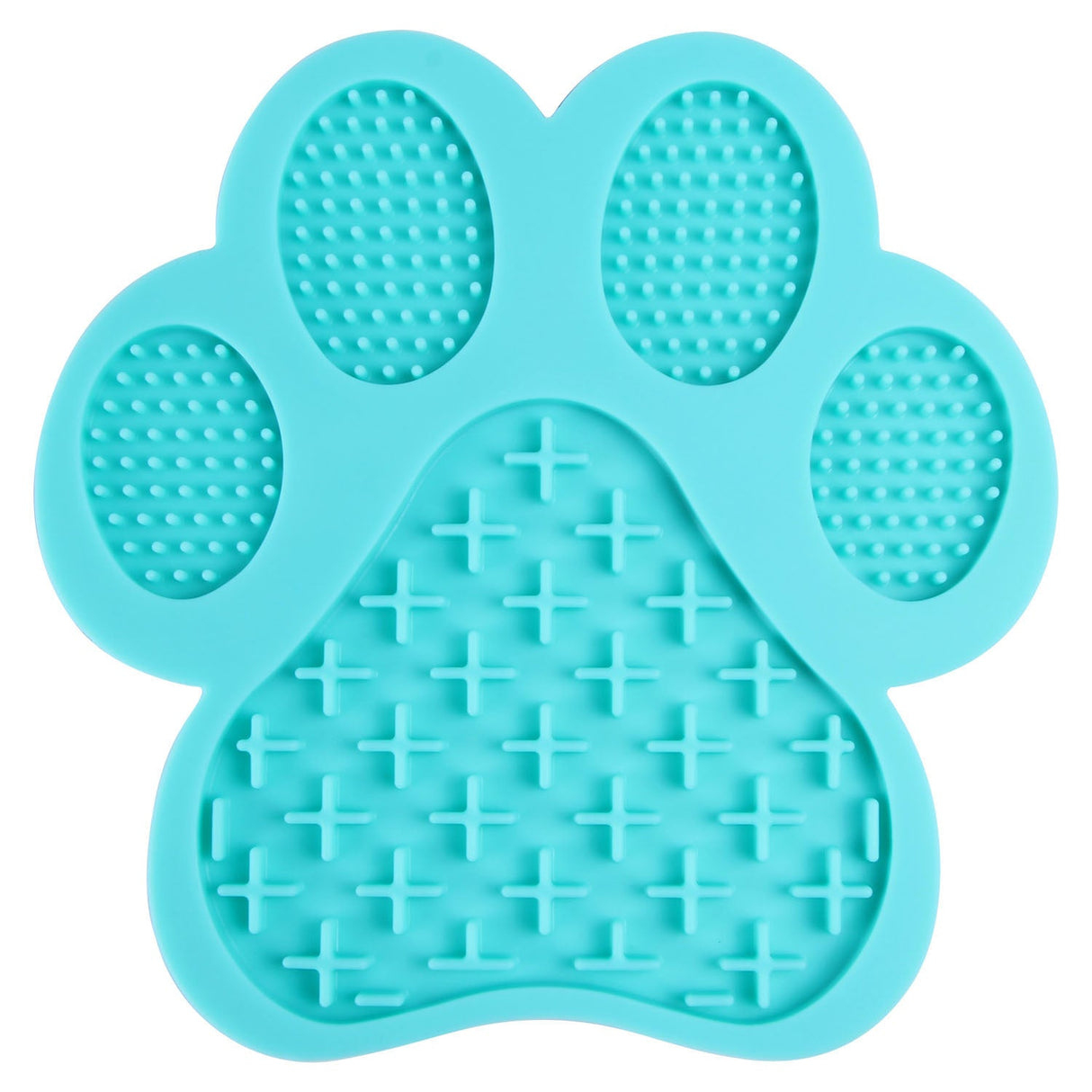 Silicone Dog Paw Shaped Pet Lick Pad Dog Food Bowl - Weriion