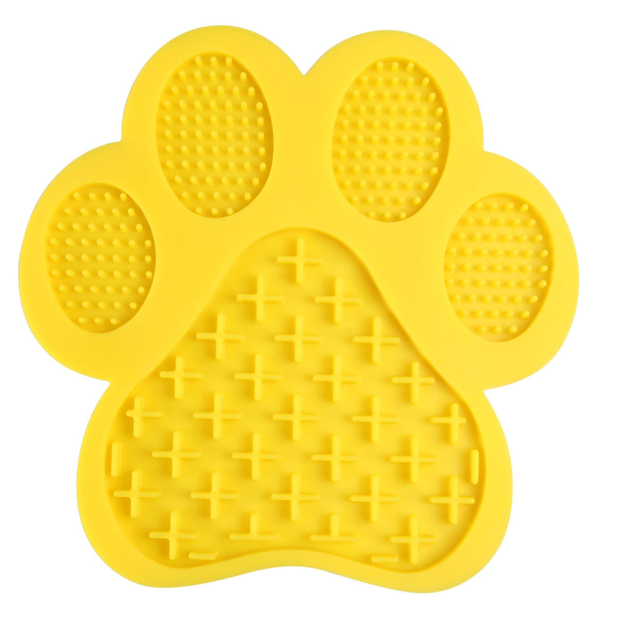 Silicone Dog Paw Shaped Pet Lick Pad Dog Food Bowl - Weriion