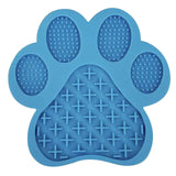 Silicone Dog Paw Shaped Pet Lick Pad Dog Food Bowl - Weriion