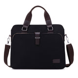 Simple Fashion Canvas Briefcase Shoulder Bag For Men - Weriion