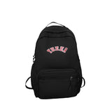 Simple Unisex School Work Backpack With Multiple Pockets - Weriion