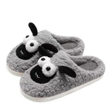 Simple Warm Slip - on Cotton Unisex Lamb Slippers - Weriion