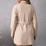 Single - Breasted Long Jacket For Women - Weriion