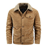 Single Breasted Warm Winter Autumn Jacket For Men - Weriion