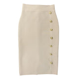 Slim Fit Bandage Temperament All - Match Hip Skirt - Weriion