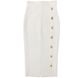 Slim Fit Bandage Temperament All - Match Hip Skirt - Weriion