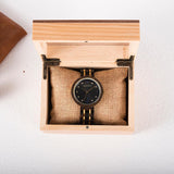 Slim Solid Wooden Watch For Women - Weriion