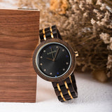 Slim Solid Wooden Watch For Women - Weriion