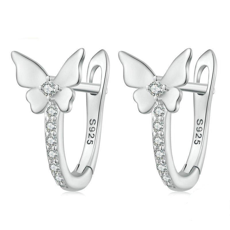 Small Butterfly Earrings - Weriion