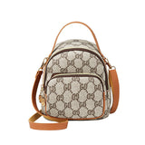 Small Casual Plaid Women's Backpacks - Weriion