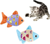 Small Plush PP Cotton Cat Fish Toys - Weriion