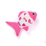 Small Plush PP Cotton Cat Fish Toys - Weriion