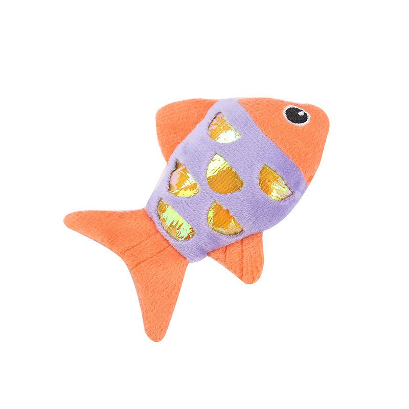 Small Plush PP Cotton Cat Fish Toys - Weriion