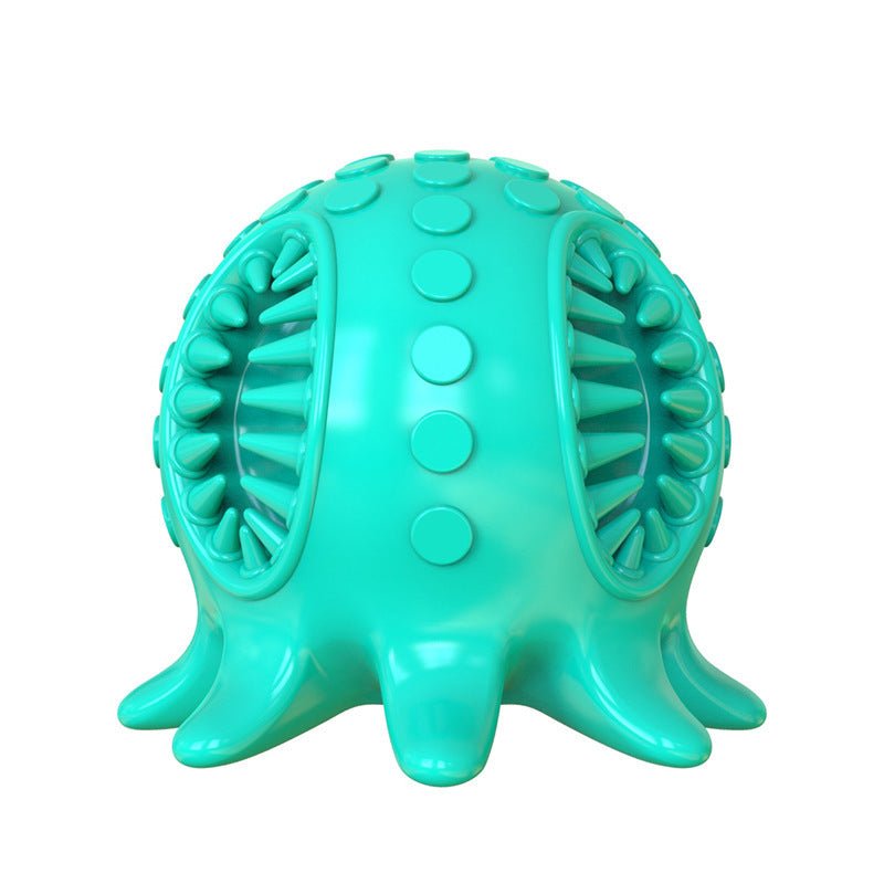 Small Standing Octopus Dog Chew Toys For Cleaning Teeth & Prevent Boredom - Weriion