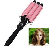 Small Three - Tube Electric Curling Iron - Weriion