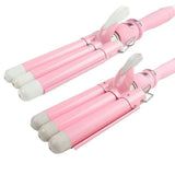 Small Three - Tube Electric Curling Iron - Weriion