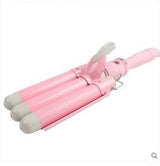 Small Three - Tube Electric Curling Iron - Weriion