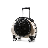 Small Transparent Pet Trolley Bag - Weriion