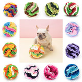 Snuffle Ball Interactive Mental Stimulating Puzzle For Stress Relief Dog Toys - Weriion