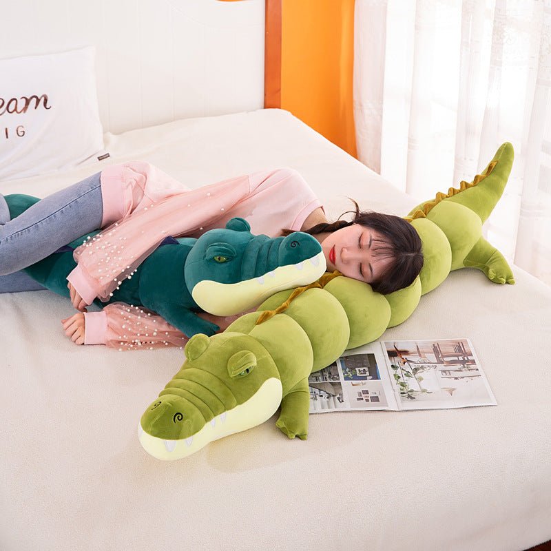 Soft Comfortable Plush Alligator Pillow Toy - Weriion