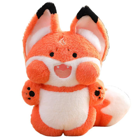 Soft Cute Fox Red Panda Raccoon Stuffed Animals Dolls Plush Toys - Weriion