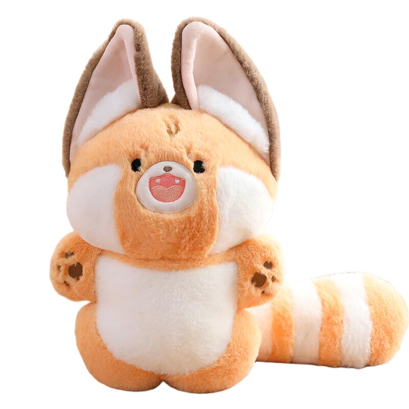 Soft Cute Fox Red Panda Raccoon Stuffed Animals Dolls Plush Toys - Weriion